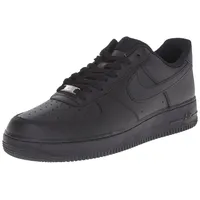 Nike Nike AIR FORCE 1 '07, Herren Sneakers, Schwarz (BLACK/BLACK), 44.5 EU - 44.5 EU