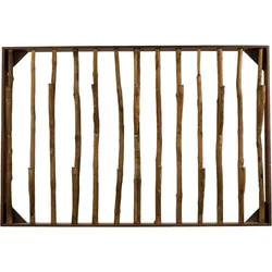 Licht-Erlebnisse Wandgarderobe Garderobenhaken Holz L:120cm groß Handarbeit Unikat Treibholz Flur Diele Haken Garderobe, SU1009