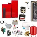 ThermoFlux Pelletkessel | PellFlux Lambda 18 | 18 kW | Komplettset