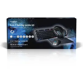 Nedis Gaming-Tastatur mit LED-Beleuchtung US