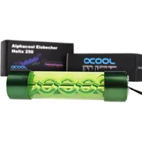 Alphacool Eisbecher Helix 250mm, Ausgleichsbehälter, grün (15305)