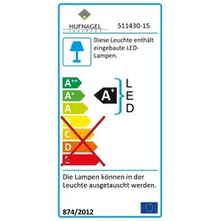 HUFNAGEL LED-Deckenleuchte 511430-15