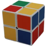MEISHINE® 2x2x2 Zauberwürfel Geschwindigkeit Cube Magic Cube Speed Puzzle Cube (White Background)