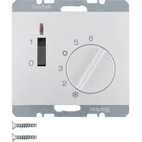 Hager Berker Temperaturregler alu 20317103