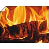 ARTland Artland, Bilder, Kaminfeuer 3 Q4WR (40 x 30