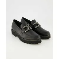 Semler Plateau Slipper in Schwarz - Gr.: 39