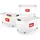 BigDean Aufbewahrungsbox 60 L 4-tlg. transparent