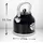 Adler AD 1346b Wasserkocher mit Thermometer, 2200w 1.7l Schwarz