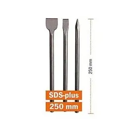 PROJAHN Meissel-Set 3tlg. ECO SDS-Plus