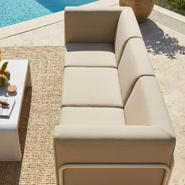 Oviala Loungesofa beige