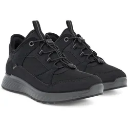 ECCO Sneaker Exostride W Low GTX TEX (wasserdicht, leicht, atmungsaktiv) schwarz Damen