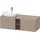 Duravit D-Neo Konsolenwaschtischunterbau wandhängend Leinen Matt 1400x550x459 mm - DE4950L10750000 DE4950L10750000