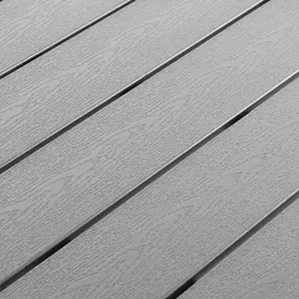 INDA-EXCLUSIV Gartentisch 90 x 90 x 74 cm Anthrazit/Grau