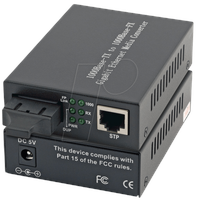EFB-Elektronik MediaConverter RJ45-STP/SC EL024V2 Netzwerk Medienkonverter 1000 Mbit/s Multi-Modus