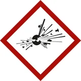 nvent hoffman Gefahrstoffsymbol Explodierende Bombe, Typ: 03037