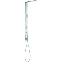 Hansgrohe AXOR ShowerComposition Duschpaneel, mit Thermostat, Kopfbrause 110/220, Schulterbrause, inklusive Zubehör, 12595000, Farbe: Chrom