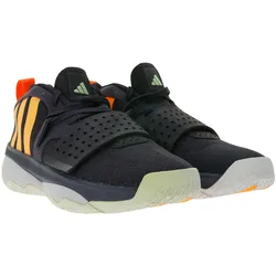 adidas Dame 8 EXTPLY Basketball-Schuhe Damian Lillard Style mit TPU Propulsion Plate Sneaker Hallen-Schuhe IF1512 Navy/Orange - 47 1/3