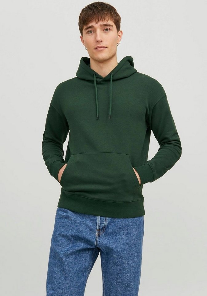 Jack & Jones Kapuzensweatshirt JJESTAR BASIC SWEAT HOOD NOOS grün S