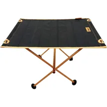 tambu Campingtisch Batista Schwarz/Orange