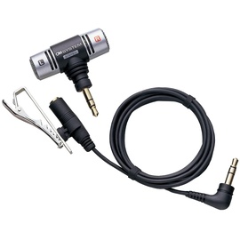 OM SYSTEM ME-51 S Stereo-Mikrofon Digitale Voice Recorder (T-Type) - geeignet für WS-Serie/DM-Serie von Olympus hochwertige Aufnahmen, Schwarz