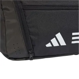 adidas Essentials 3-Streifen Duffelbag Black / White One Size