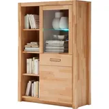 'massivart' Highboard 98 x 145 x 40 cm Braun