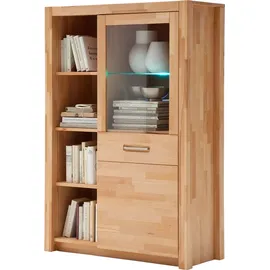 'massivart' Highboard 98 x 145 x 40 cm Braun