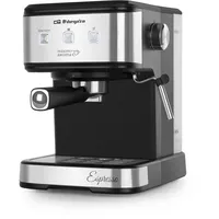 Orbegozo EX 5210, Espressomaschine, 20 bar, Schwarz/Edelstahl