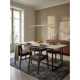 KADIMA DESIGN Esszimmertisch 180 x 90 x 76 cm weiß