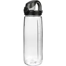 Nalgene OTF Sustain Trinkflasche Transparent/Schwarz, 0,65 L