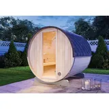 FinnTherm Fasssauna Mini S inkl. 9 kW Ofen + int. Steuerung