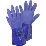 Showa 4708 660 Gr. L Baumwollgewebe, Pvc Chemiekalienhandschuh Größe (handschuhe): 9, L En 388:2016, - Showa