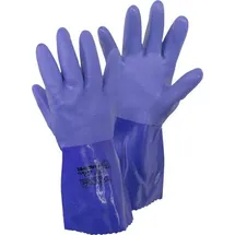 Showa 4708 660 Gr. L Baumwollgewebe, Pvc Chemiekalienhandschuh Größe (handschuhe): 9, L En 388:2016, - Showa