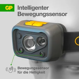 GP Stirnlampe CHW54 3X AAA