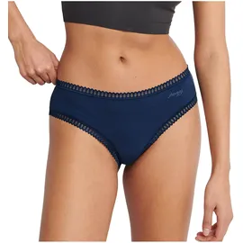 SLOGGI GO Crush Hipster 6 St. Schwarz/Blau/Mehrfarbig M
