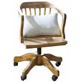 Mirabeau Esszimmerstuhl Schreibtischstuhl Kerava braun braun