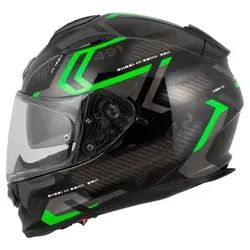 Exo-491 Spin Motorrad Helm schwarz S