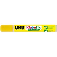 UHU klebefix, Lösungsmittelfreier Klebepen, transparent, 25 g
