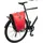 Vaude Aqua Back Print Single Gepäcktasche schwarz/rot (12804-031)