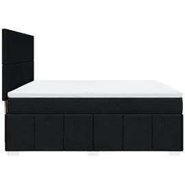 vidaXL Boxspringbett 180 x 200 cm Schwarz