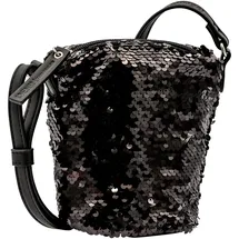 Tom Tailor Denim Sterling Damen Handytasche Umhängetasche Mittelgroß Schwarz