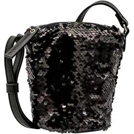 Tom Tailor Denim Sterling Damen Handytasche Umhängetasche Mittelgroß Schwarz