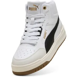 Puma Shuffle Downtown Mid Jr Sneaker Kinder weiß, - PUMA white/PUMA black/vapor gray 38.5