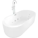 AcquaVapore F26 freistehende Badewanne 170 x 80 cm (AF04)