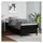 vidaXL Boxspringbett 100 x 200 cm Schwarz