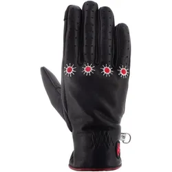 Helstons Shine Sommer Damen Motorrad Handschuhe, schwarz, Größe S