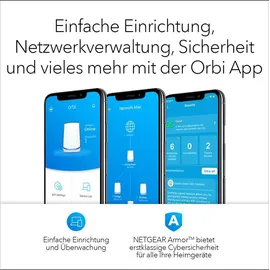 Netgear Orbi RBK853 Triband Mesh System