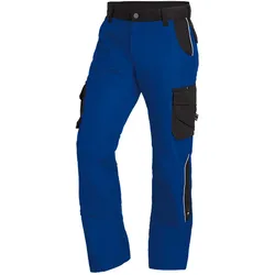Premium Bundhose BRUNO "Twill 300" - 26 - royalblau/schwarz