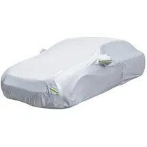 Costway Stoffgarage Autoabdeckung Silber