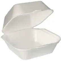 Papstar Hamburger-Boxen eckig 100 St. 7,5 cm x 12 cm x 12 cm Weiß